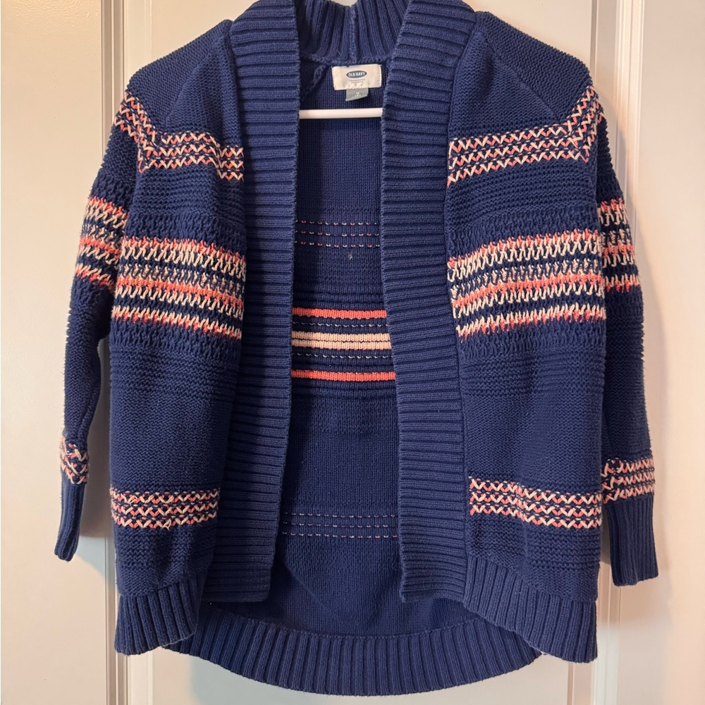 Old Navy Cozy Blue Cardigan Sweater